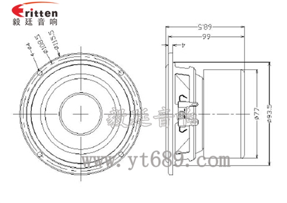 4寸HiFi音箱喇叭成品圖 4寸HiFi音箱喇叭成品圖