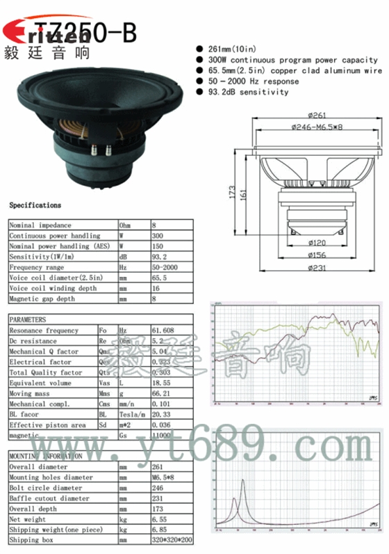 10寸pa喇叭廠家成品圖