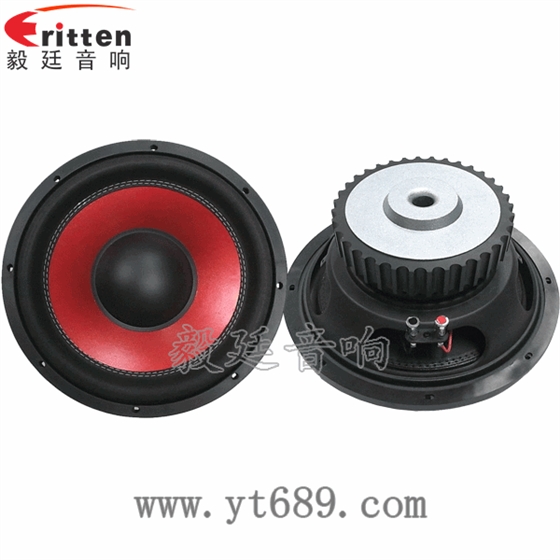 8''250w 重低音喇叭正反面