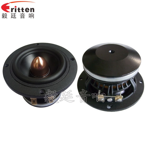 3.5寸全頻汽車喇叭正反面 4寸高端品牌重低音喇叭正反面