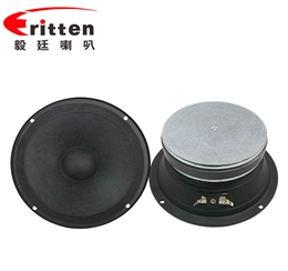 6.5寸紙盆/泡邊38.5mm芯稀土高強(qiáng)磁100W中低音汽車音響喇叭