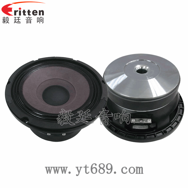 8寸中低音舞臺(tái)音箱喇叭正反面 4寸高端品牌重低音喇叭正反面
