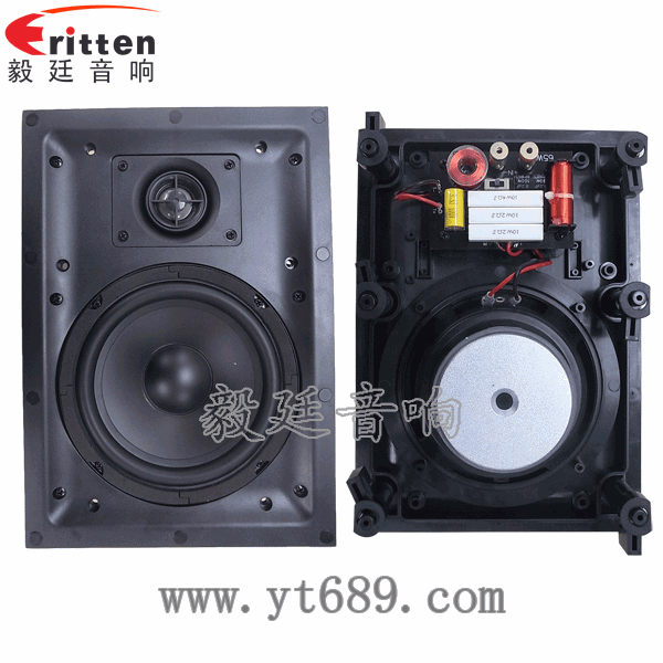 8''250w 重低音喇叭正反面
