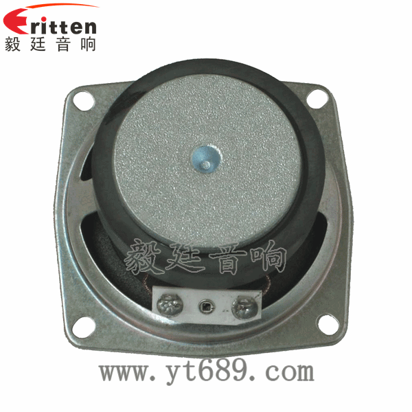 2.5寸4Ω10w喇叭--喇叭廠家反面圖