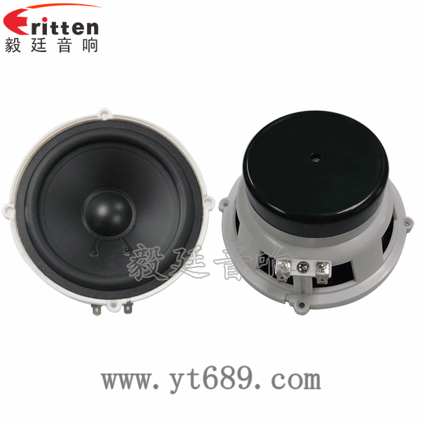 5.25寸汽車音響喇叭廠家正反面