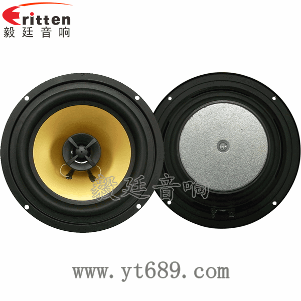 6.5寸30W汽車音響全頻同軸喇叭正反面 8''中低音舞臺音箱喇叭廠家正反面