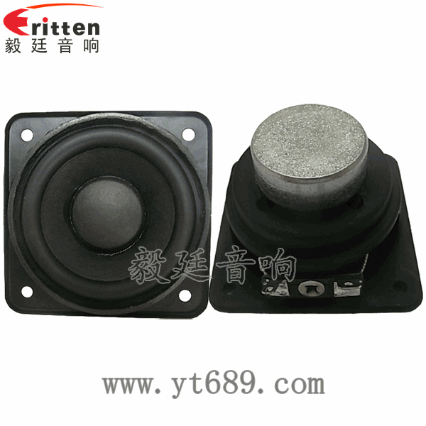 58mm20芯8瓦內(nèi)磁全頻喇叭正反面