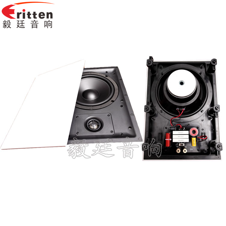 8寸天花吸頂揚(yáng)聲器正反面