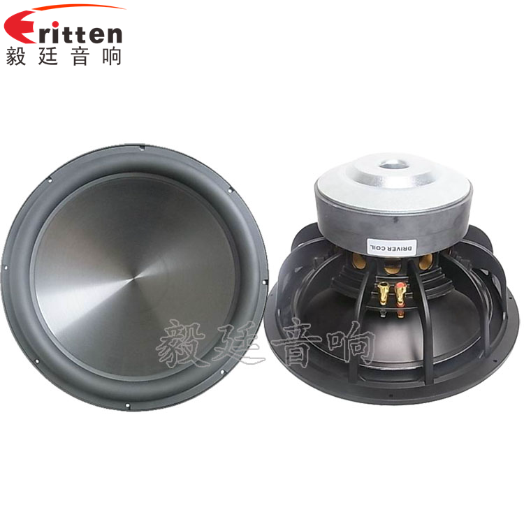 15寸400瓦多媒體重低音喇叭正反面 8''中低音舞臺(tái)音箱喇叭廠家正反面