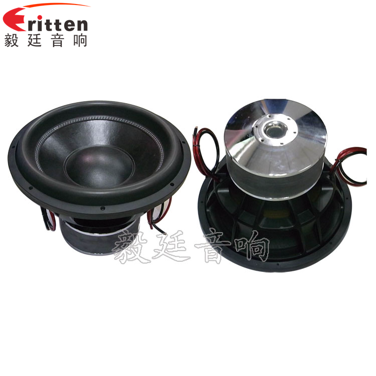 8''中低音舞臺音箱喇叭廠家正反面