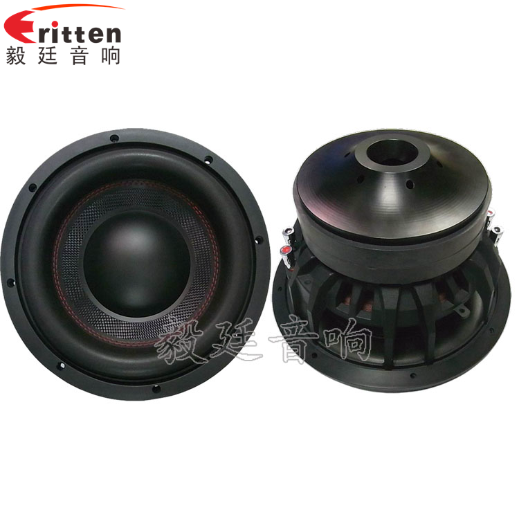 10寸65芯500瓦重低音喇叭正反面 8''250w 重低音喇叭正反面
