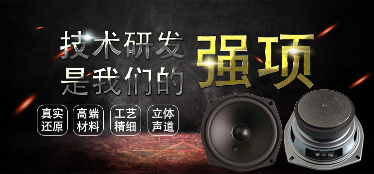 5.25寸(134mm) 鐵氧體全頻多媒體喇叭 5.25寸(134mm) 鐵氧體全頻多媒體喇叭