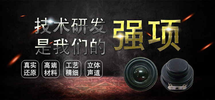 Φ31mm全頻內磁藍牙音箱學習機